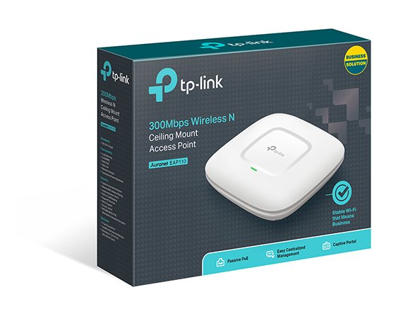 TP-Link EAP110 300Mbps Wireless N Ceiling Mount Access Point TL-EAP110