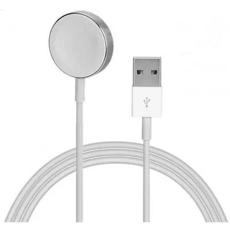 USB-A To iPhone Smart Watch Magnetic Charging Cable 1M