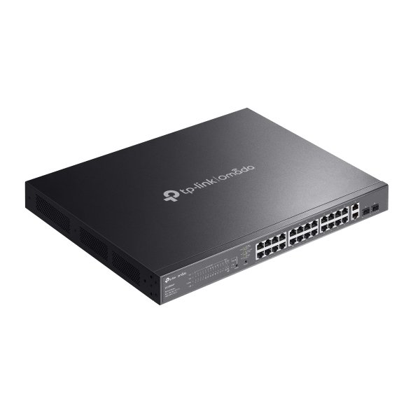TP-Link TL-ES228GMP Omada 28-Port Gigabit Easy Managed Switch with 24-Port PoE+
