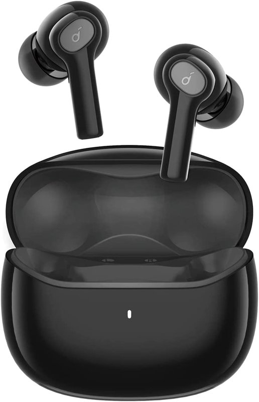 Anker Soundcore Life P2i True Wireless Earbuds AI-Enhanced Calls 10mm Drivers 2 EQ Modes 28H Playtime with Fast Charging Bluetooth 5.2 Easy-Pairing Lightweight and Secure Fit Button Control