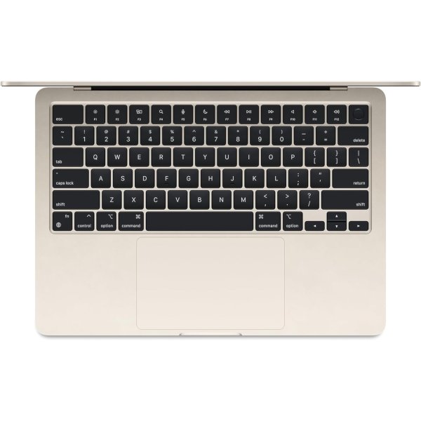 Apple MacBook Air M3 Chip 8GB RAM 512GB SSD Storage 13.6 Inch Liquid Retina Display 8-core CPU and 10-core GPU(MRXU3LL/A) Starlight