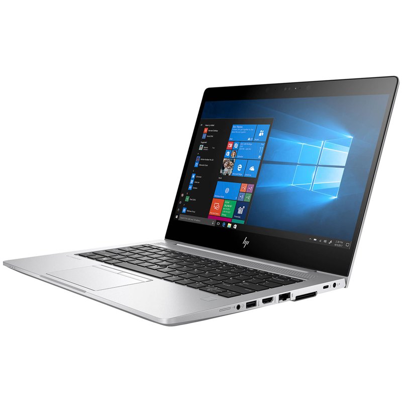 HP Elitebook 830 G5 8th Gen Intel Core i5-8350U @1.70GHz 16GB RAM 256GB SSD 13.3" Display Backlit Keyboard Free Dos Wi-Fi Fingerprint Scanner Spill Resistant Keyboard Ex UK 6 Months Warranty