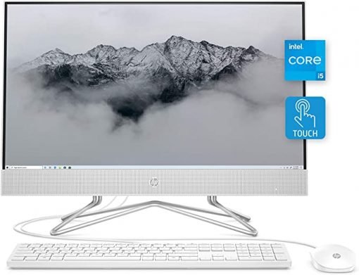 HP 24-df1270 All-in-One Desktop 11th Gen Intel Core i5-1135G7 8GB RAM 512GB SSD Plus 1TB HDD 23.8" FHD Touchscreen Windows 10 Mouse Keyboard 1 Year Warranty