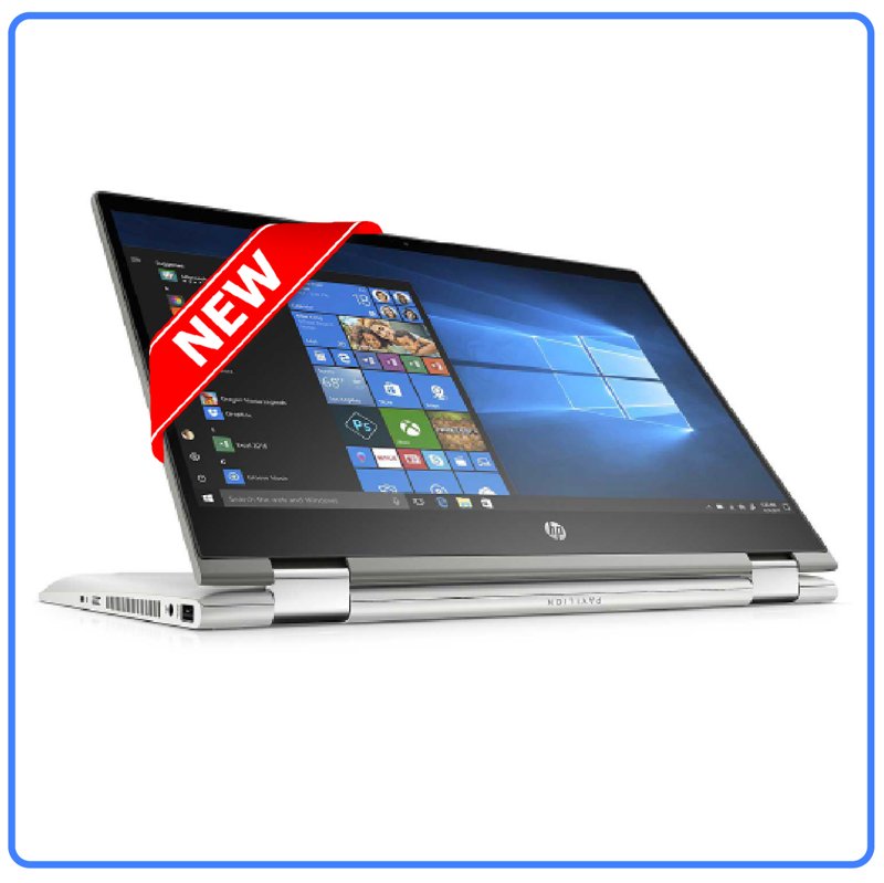 HP Pavilion x360 14-cd1055cl Intel Core i5-8265U 8GB RAM 256GB PCIe NVMe M.2 SSD Win 10 Home 14" FHD Touchscreen Convertible Laptop Fingerprint Reader Backlit Keyboard HD Webcam
