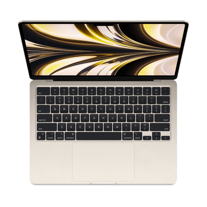 Apple MacBook Air M4 10-Core Chip (MW103) 16GB RAM 512 GB SSD 13.6" Liquid Retina Display LED-Backlit Magic Keyboard 16-core Neural Engine 1 Year Warranty (Starlight}