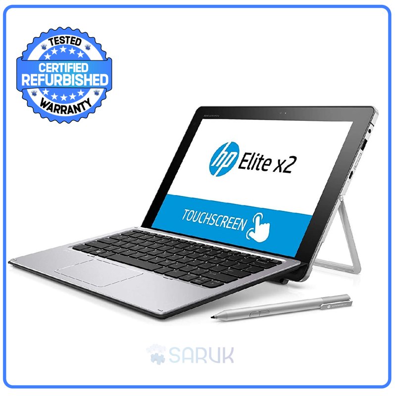 HP Elite x2 1012 G1 Intel Core M5-6Y54 8GB RAM 256GB SATA III SSD 12" Display Intel HD graphics 515 Audio by Bang & Olufsen No Stylus Pen Ex UK 6 Months Warranty