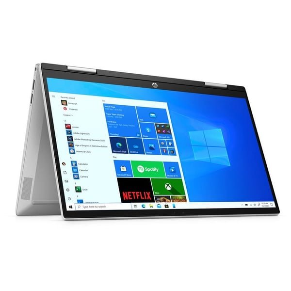 HP Pavilion 14 x360 Convertible Intel Core i3-1125G4 11th Gen 8GB DDR4 RAM 256GB PCIe NVMe TLC M.2 SSD Intel UHD Graphics 14" Full HD Wide Vision 720p HD Camera Audio by B&O Windows 11 1 Year Dealership Warranty