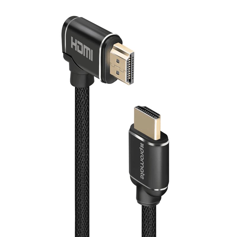 Promate ProLink4K1-300 High Definition Right Angle 4K HDMI Audio Video Cable