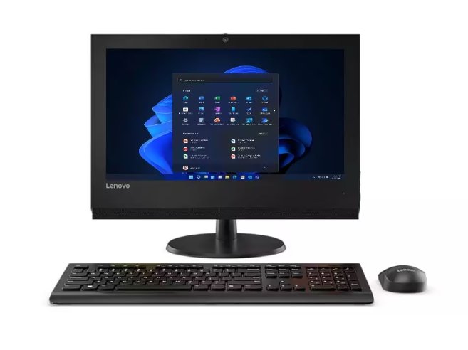 Lenovo V310z AIO 19.5" HD Display 7th Gen Intel Core i3 8GB RAM 1TB HDD DVDRW DOS Wired Keyboard + Mouse Ex UK 6 Months Warranty
