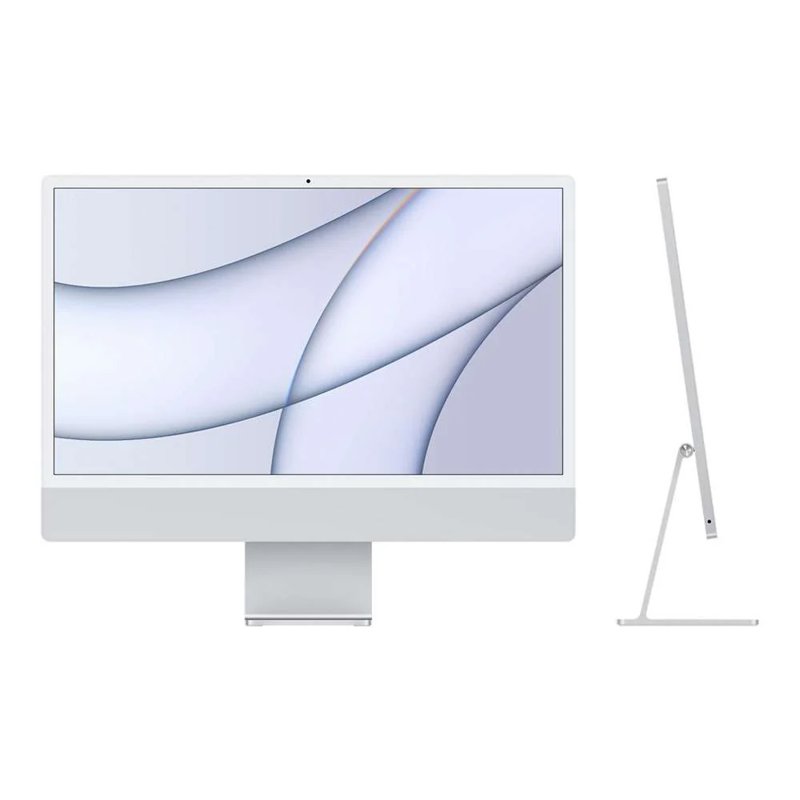 Apple iMac M1 Chip 8GB Unified RAM 256GB SSD 24" 4.5K Retina Display 1080p FaceTime HD Camera (Mid 2021)