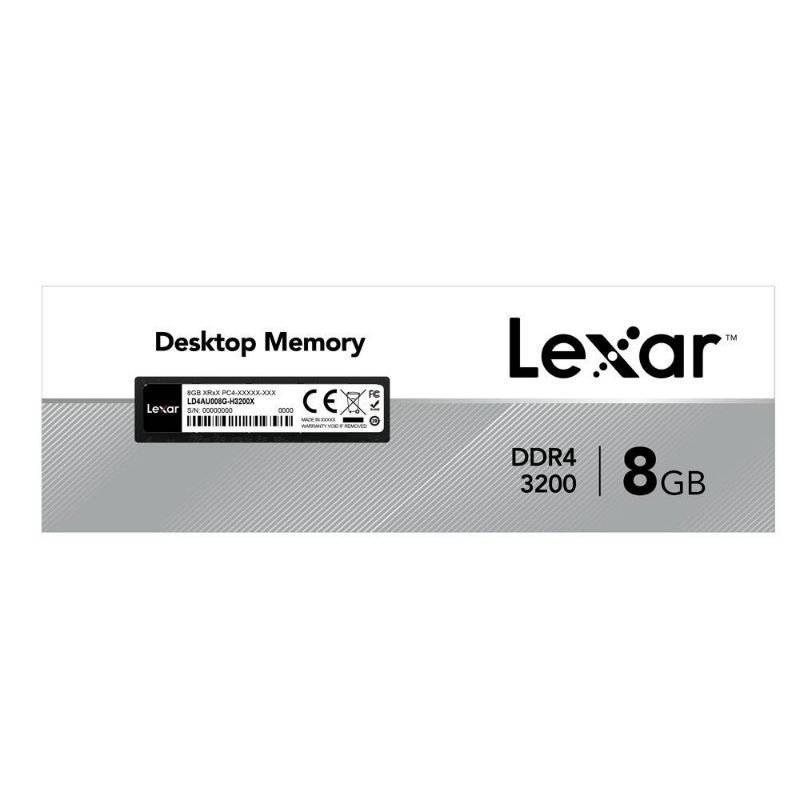 Lexar DDR4-3200 UDIMM Desktop RAM 8GB RAM Desktop Memory