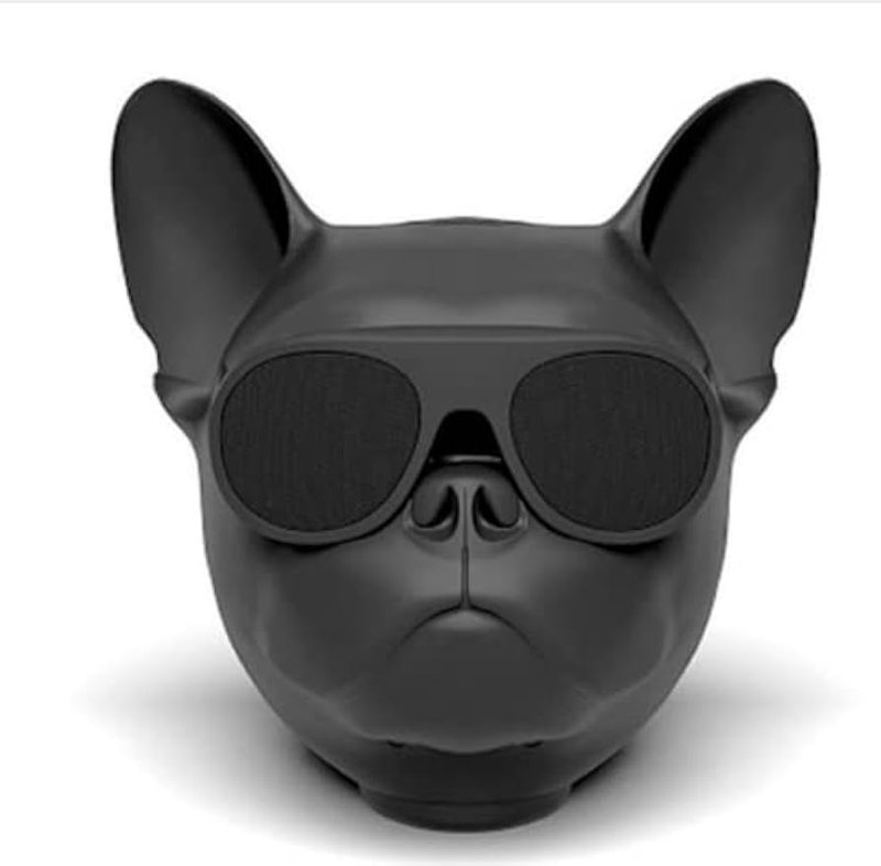 Bulldog Portable Bluetooth 5.0 Speaker 10W Output Speakers Stereo Custom Cool Artistic Wireless Speaker- Large