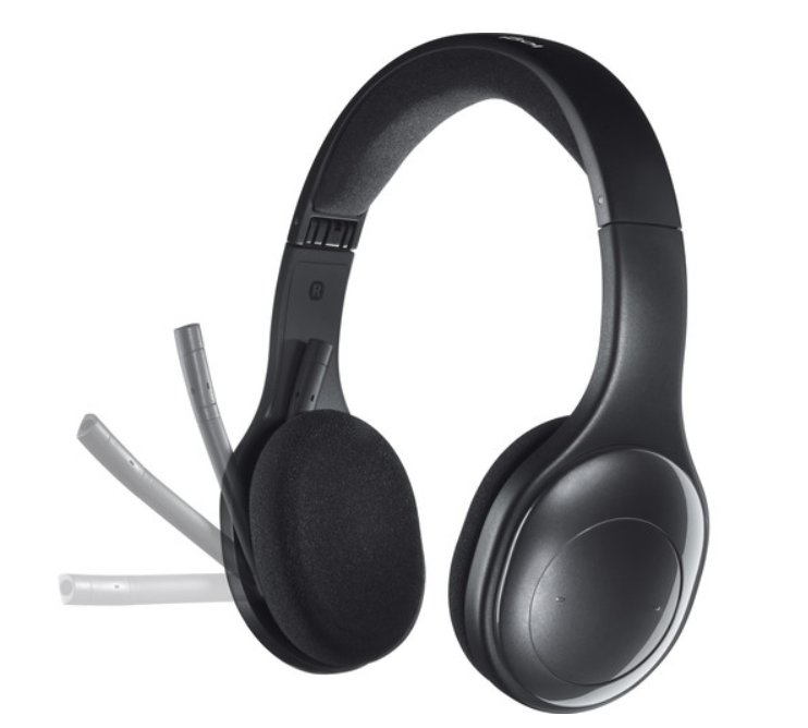 Logitech H800 Wireless Stereo Headset Bluetooth Wireless Headset with Mic for PC Tablets and Smartphones