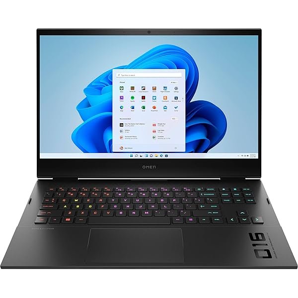 HP OMEN Gaming Laptop PC 16-wd0063dx 13th Gen Intel Core i7-13620H 16.1" Quad HD 144Hz Display 16GB DDR5 RAM 1TB PCIe Gen 4 NVMe M.2 SSD 6GB GDDR6 NVIDIA GeForce RTX 4050 Laptop GPU Windows 11 Home 1 Year Manufacturer Warranty