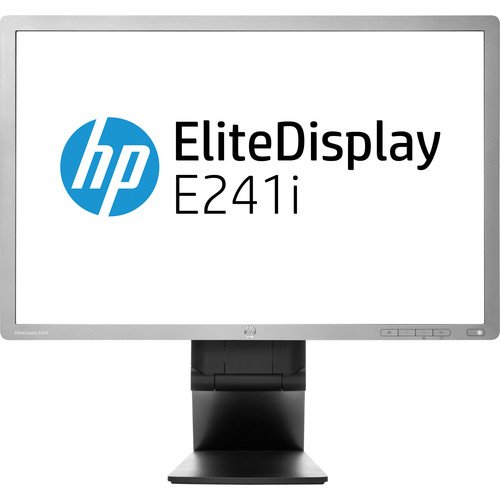 HP EliteDisplay E241i 24-in IPS LED Backlit Monitor DVI-D + VGA + DisplayPort Inputs