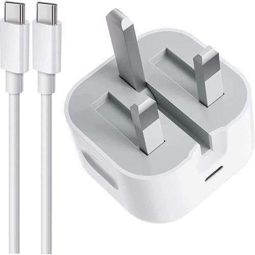 Apple 16 Pro Max 35W USB-C Port Power Adapter USB-C To USB-C Cable