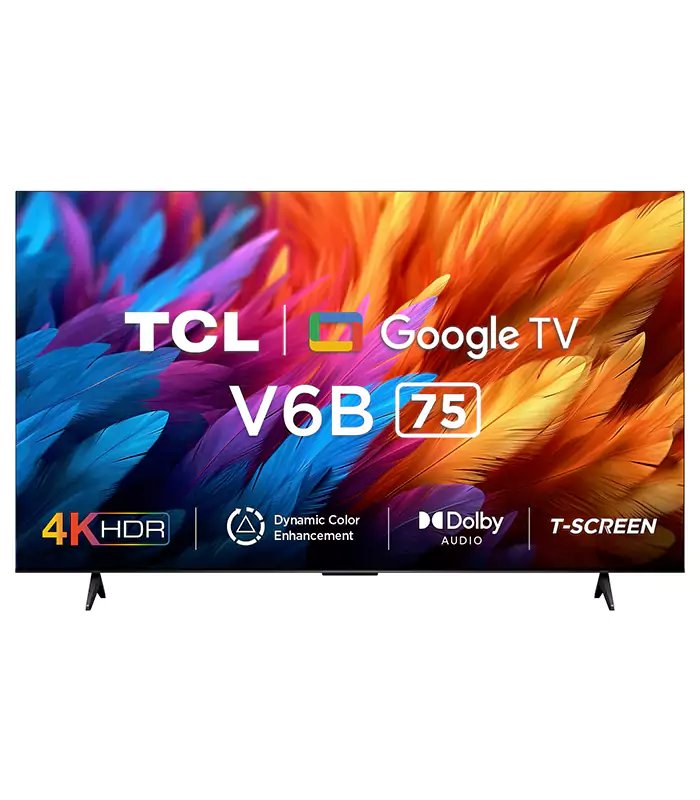 TCL V6B 75" Ultra HD 4K Smart LED TV (75V6B) Google TV