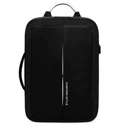 Fashion Style 17" Anti-Theft Lock Laptop Backpack Bag With USB Charging Port