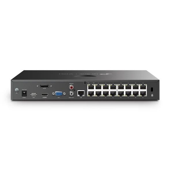TP-Link TL-VIGI NVR2016H-16MP 16-Channel PoE+ Network Video Recorder