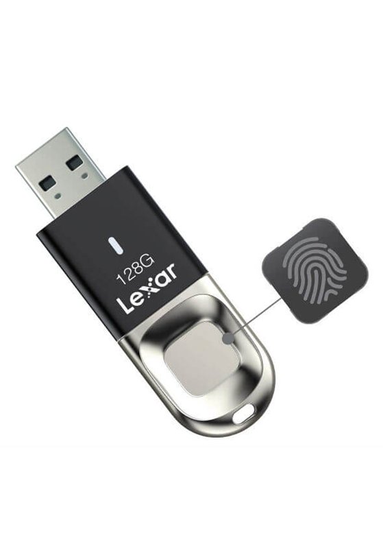 Lexar 128GB Fingerprint F35 USB 3.0 Flash Drive