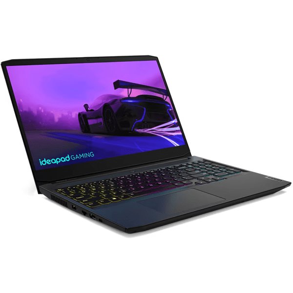 Lenovo IdeaPad Gaming 3 15IHU6 11th Gen Intel Core i5-11300H 15.6" FHD 120Hz 8GB DDR4 RAM 512GB SSD M.2 PCIe NVMe SSD NVIDIA GeForce GTX 1650 4GB GDDR6 Graphics Windows 11 Home HD 720p With Privacy Shutter Webcam White Backlit Keyboard
