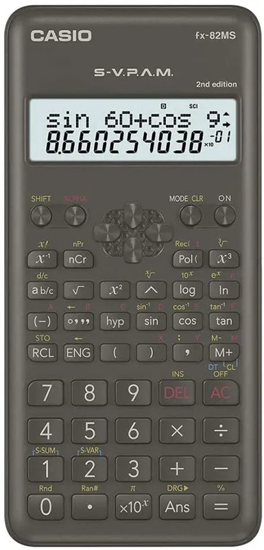 Casio FX-82MS Scientific Calculator 2nd Edition