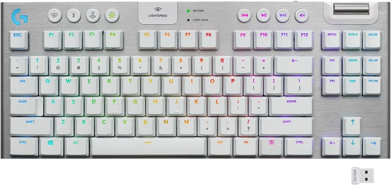 Logitech G915 TKL Lightspeed Wireless RGB Mechanical Gaming Keyboard