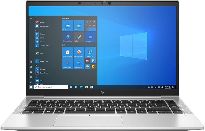 HP EliteBook 845 G7 Ryzen 5 16GB RAM 256GB SSD 14" Full HD Display Audio by Bang & Olufsen Integrated AMD Radeon Graphics Ex UK 6 Months Warranty