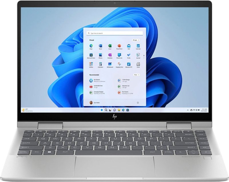 HP Pavilion 14 x360 Convertible 14-dy1064TU 14" FHD 11th Gen Intel Core i7-1195G7 8GB RAM 256GB SSD Intel Iris Graphics HP Wide Vision 720p HD Camera Audio by B&O Windows 11 Silver Certified Refurbished 1 year Warranty