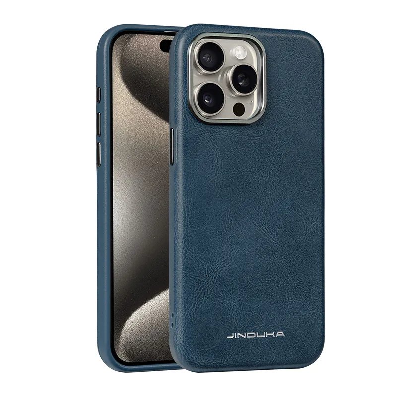 Apple iPhone 16 Pro Jinduka Leather Case