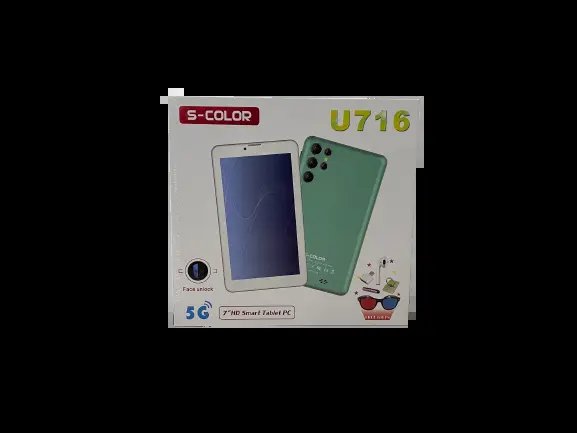 S-Color U716 7" HD Display Smart Tablet PC 3GB RAM 64GB Storage 5MP Camera Face Unlock 4000mAh Battery