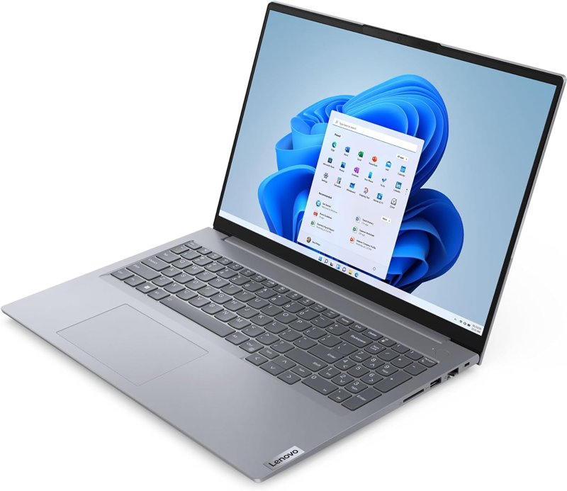 Lenovo ThinkBook 16 G6 13th Gen Intel Core i5 8GB RAM 512GB SSD 16" 1920 x 1200 IPS Display Iris Xe Graphics 1080p Webcam w/ Shutter & Dual Mics