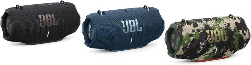 JBL Xtreme 4 Portable Bluetooth Speaker Pro Sound and Convenient Shoulder Strap IP67 Waterproof Built-In Power Bank