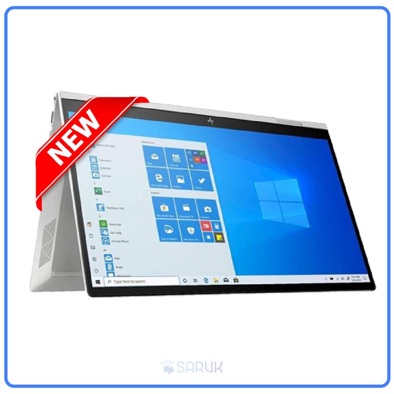 HP Envy 15 x360 Convertible 15-es0xxx 11th Gen Intel Core i7-1165G7 @2.8GHz 16GB RAM 512GB SSD Plus 32GB Optane 15.6" FHD LED TouchScreen Display Bluetooth Webcam WiFi Backlit Keyboard Windows 11 Home 1 Year Warranty