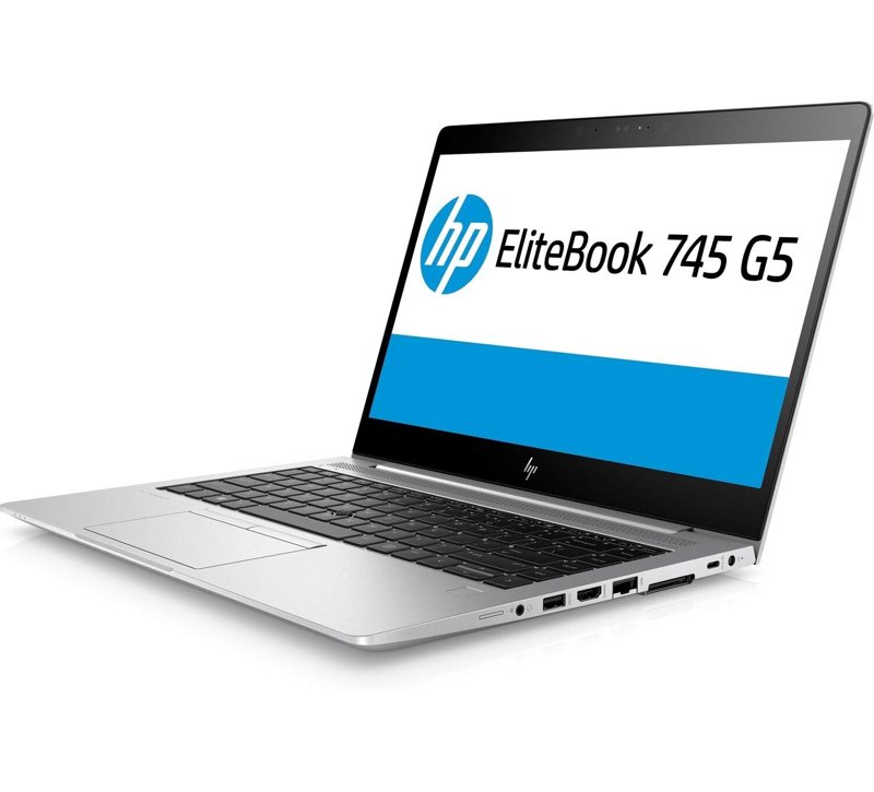 HP EliteBook 745 G5 AMD Ryzen 5 8GB RAM 256GB SSD 14" FHD Display Windows 11 Integrated AMD Radeon Vega Graphics Ex UK 6 Months Warranty