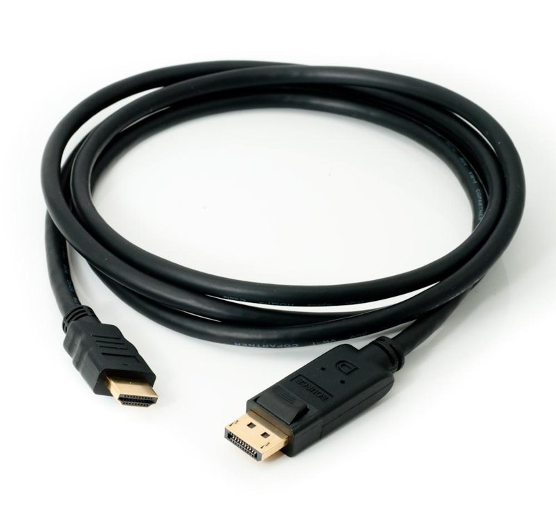 DisplayPort To HDMI 1.8m Cable
