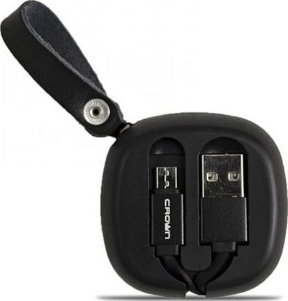 Crown Micro Square Retractable USB Micro USB Cable - CMCU-013M
