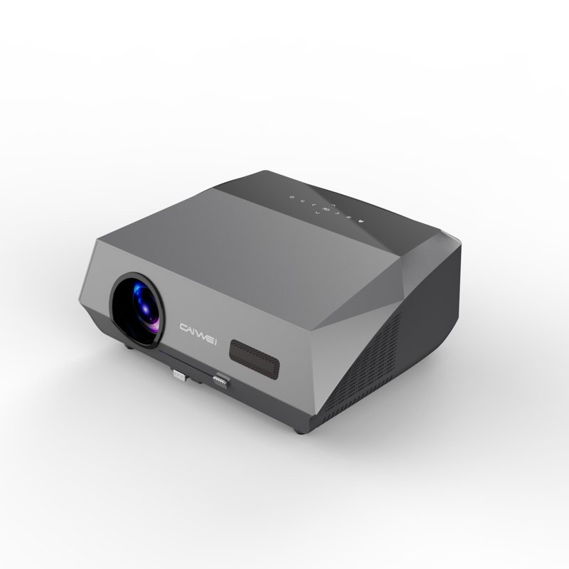 Caiwei A10Q 1450ANSI 4K Smart Android Outdoor Projector Wi-Fi  Home Cinema Projector