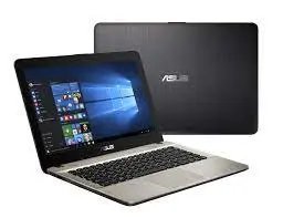 ASUS X441SA-WX005T Intel Celeron-N3060 4GB RAM 500GB HDD DVDrw Wifi Webcam HDMI Win 10 Genuine 14" Black & Silver