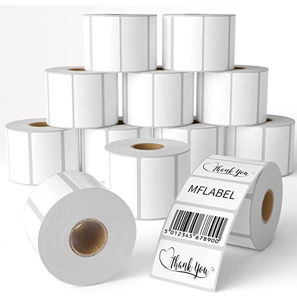 Bixolon 2" x 1" (57x32mm) Thermal Labels, 1000 per roll