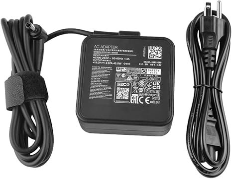 Asus 45W ADP-45GD D Laptop Charger for Asus Vivobook 14 F1402 F1402ZA X1404 X1404VA X1404VAP X1404ZA Vivobook 14 OLED M1405 M1405YA X1405ZA