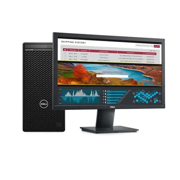 Dell OptiPlex 3080 Desktop Core i3-10100 4GB RAM 1TB HDD 10th Gen Dos 19 Inch Monitor Intel UHD Graphics 1 Year Warranty