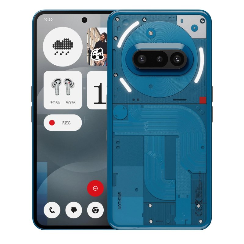 Nothing Phone 3A 256GB ROM 8GB RAM 6.77" AMOLED Display Android 15 50MP + 50MP + 8MP Main Camera 32MP Selfie Camera Fingerprint (Under Display) Dual SIM 5000mAh Battery