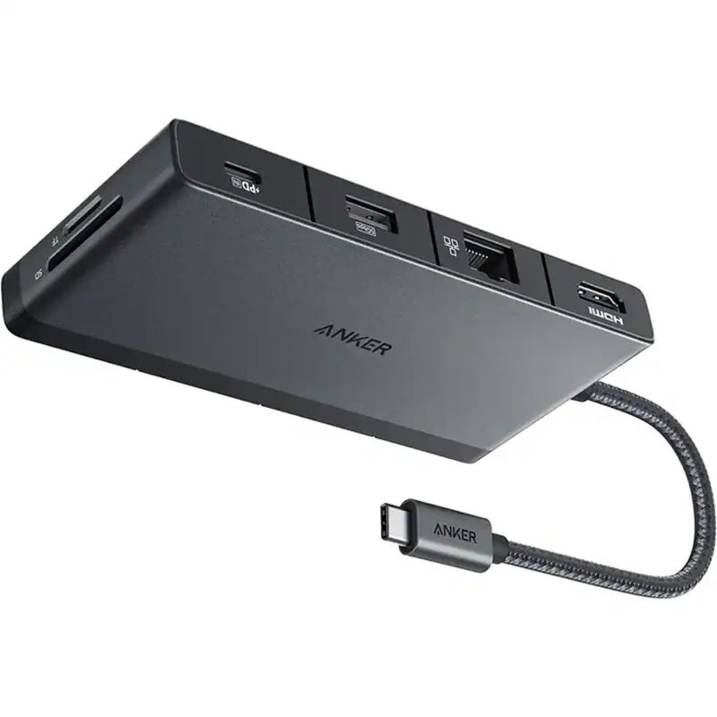 Anker 552 USB-C Hub 9-in-1(4K HDMI) Multifunction Adapter