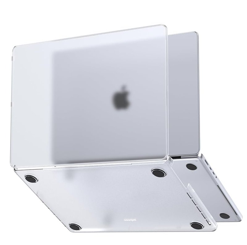 Sturdy Protective Hard Shell Case Cover Compatible for MacBook Air 13.6 inch Case M4 M3 M2 2025 2024-2022 Release Model A3240 A3113 A2681