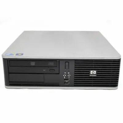 HP Compaq DC7900 Small Form Factor PC Intel Core 2 Quad 2.6GHz 2GB DDR2 RAM 320GB SATA HDD DVD-RW