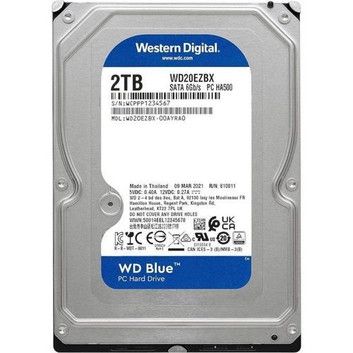 Western Digital WD 2TB Internal Hard Drive For Desktop