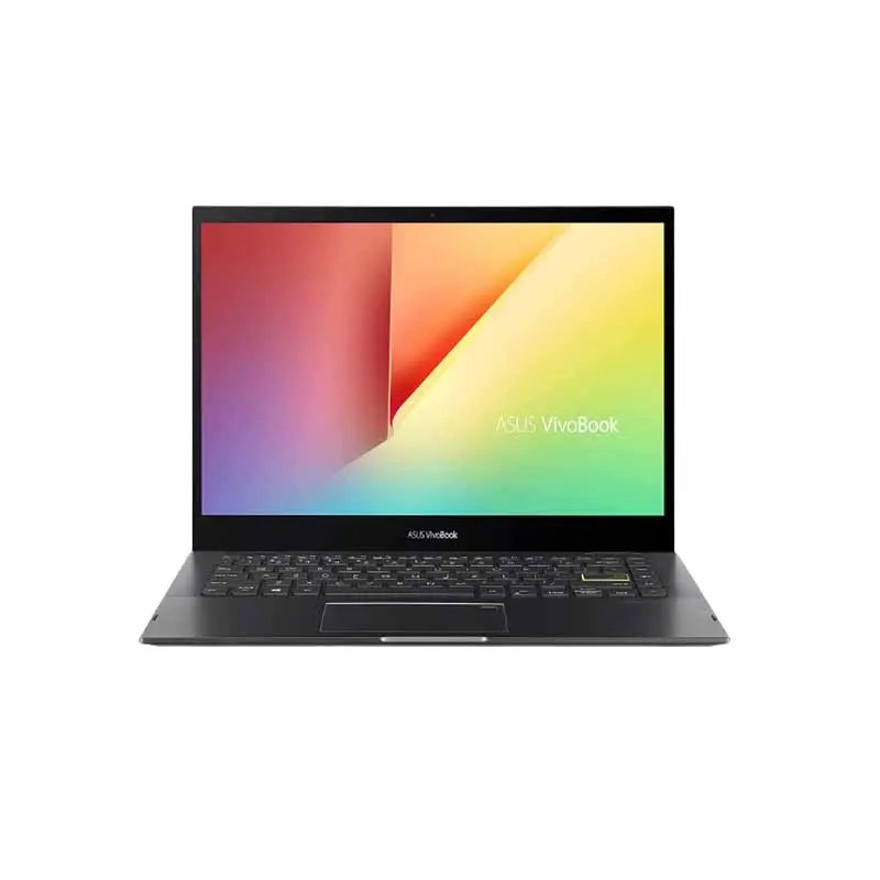 Asus VivoBook Flip 14-TP470E 11th Gen Intel Core i5-1135G7 8GB RAM 256GB SSD 14" FHD AntiGlare Touchscreen Display Bluetooth Webcam Wi-Fi Windows 11 Indie Black 1 Year Manufacturer Warranty
