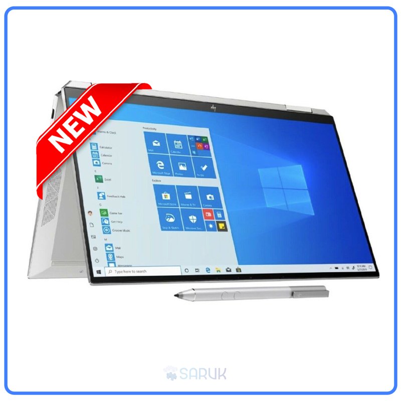 HP Spectre x360 13-aw2xxx 11th Gen Intel Core i7-1165G7 @2.8GHz 16GB RAM 512GB SSD Plus 32GB Optane 13.3" UHD OLED Touchscreen Intel Iris Xe Graphics Wi-Fi Fingerprint HD Webcam Audio by Bang & Olufsen Windows 10 Home Flag Poseidon Blue 1 Year Dealership Warranty