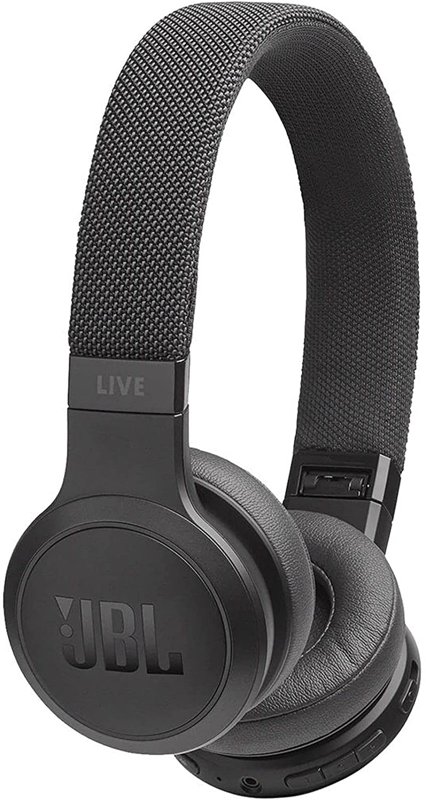 JBL Live 400BT Wireless On-Ear Headphones Bluetooth Headphones with Call Control with Built-in Amazon Alexa Up to 24 Hours Battery Life